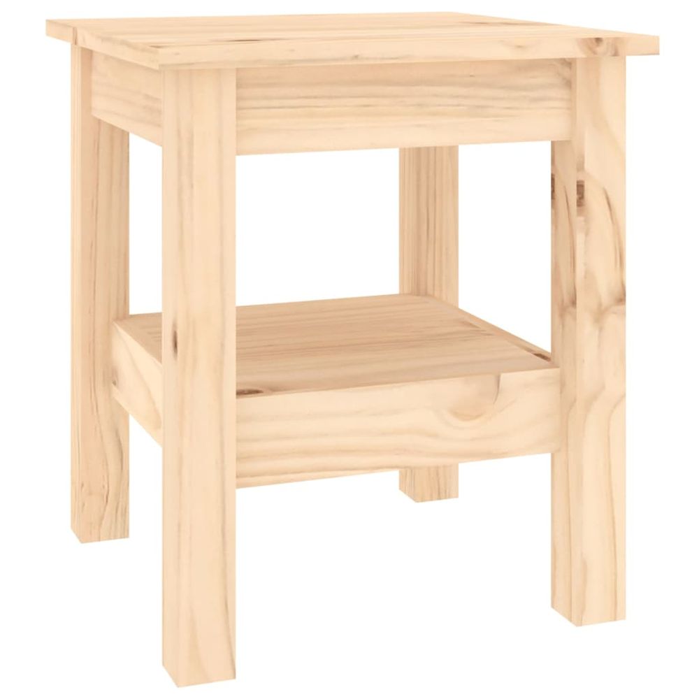 Vidaxl Konferenčný stolík 35x35x40 cm borovicové drevo